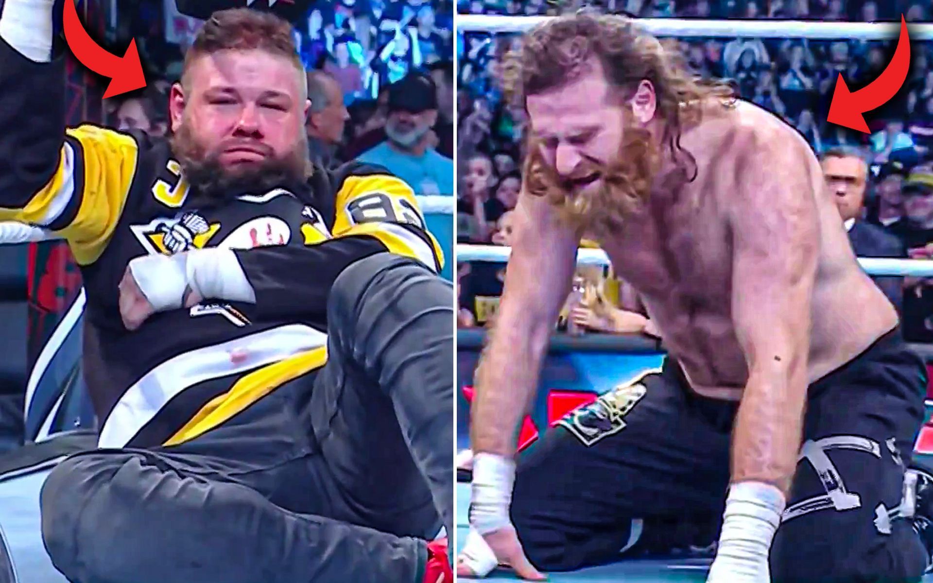 Kevin Owens and Sami Zayn lost their Undisputed Tag Team titles at Payback 2023