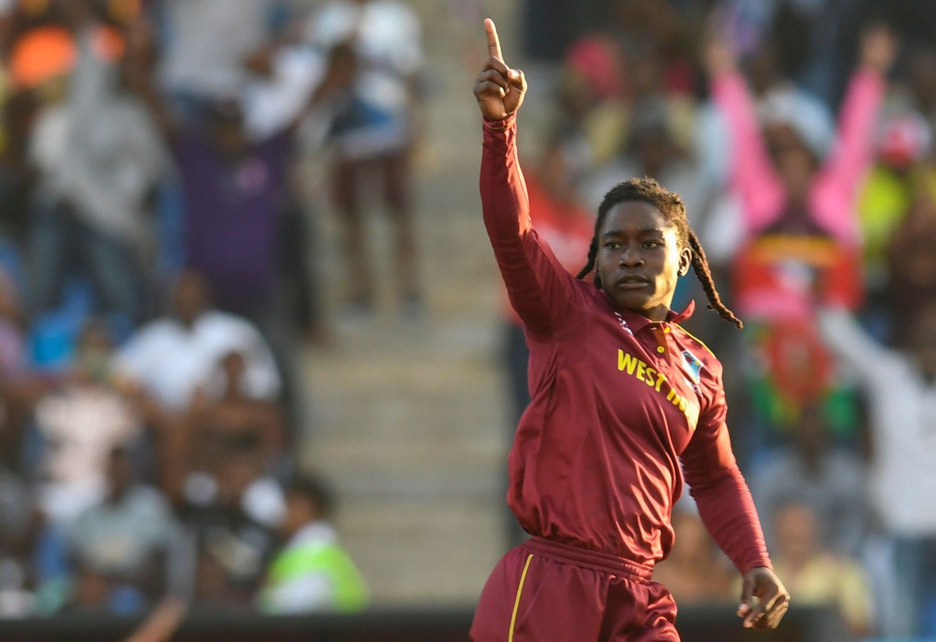 Deandra Dottin will be leading Trinbago Knight Riders Women (Image Courtesy: ICC Cricket)