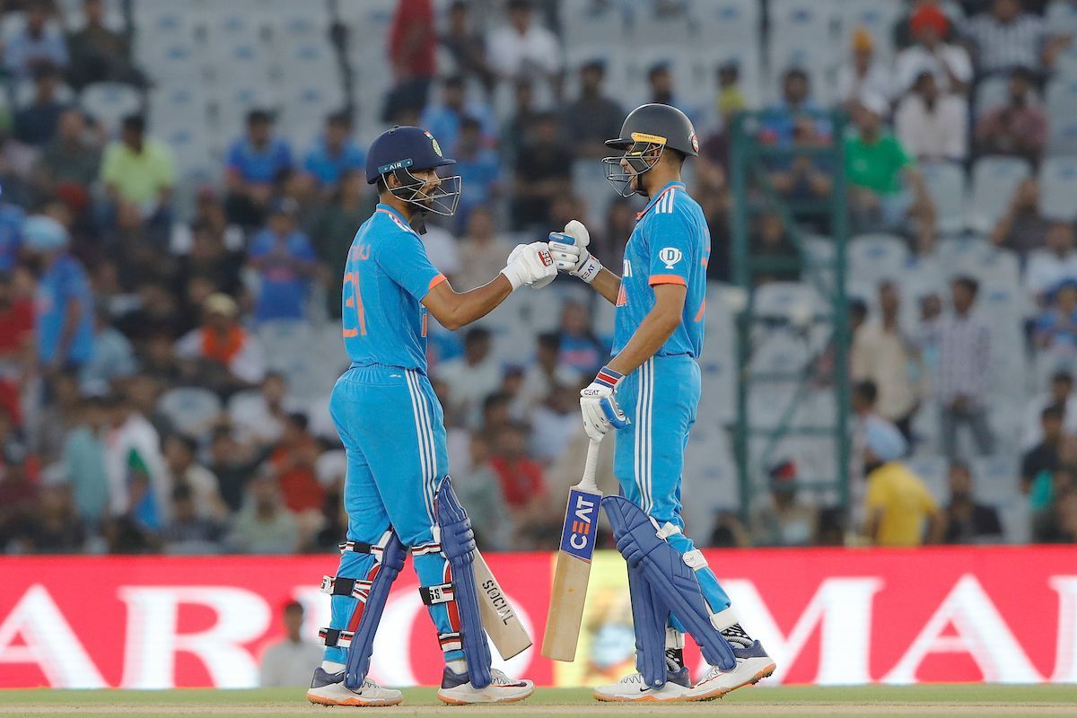 Ruturaj Gaikwad and Shubman Gill. (Credits: Twitter)