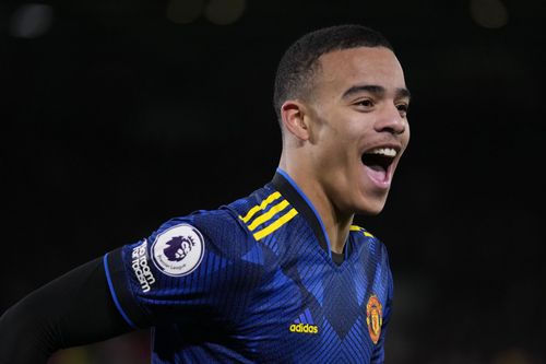 Mason Greenwood while at Manchester United