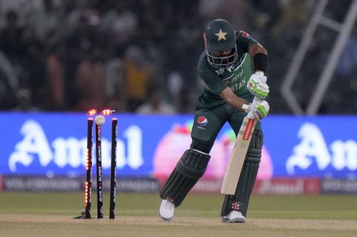 Babar Azam was dismissed cheaply in Pakistan's last game against Bangladesh. [P/C: AP]