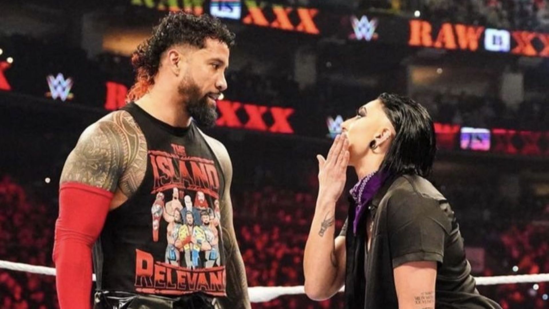 Rhea Ripley has shown a lot of interest in Jey Uso on WWE RAW.