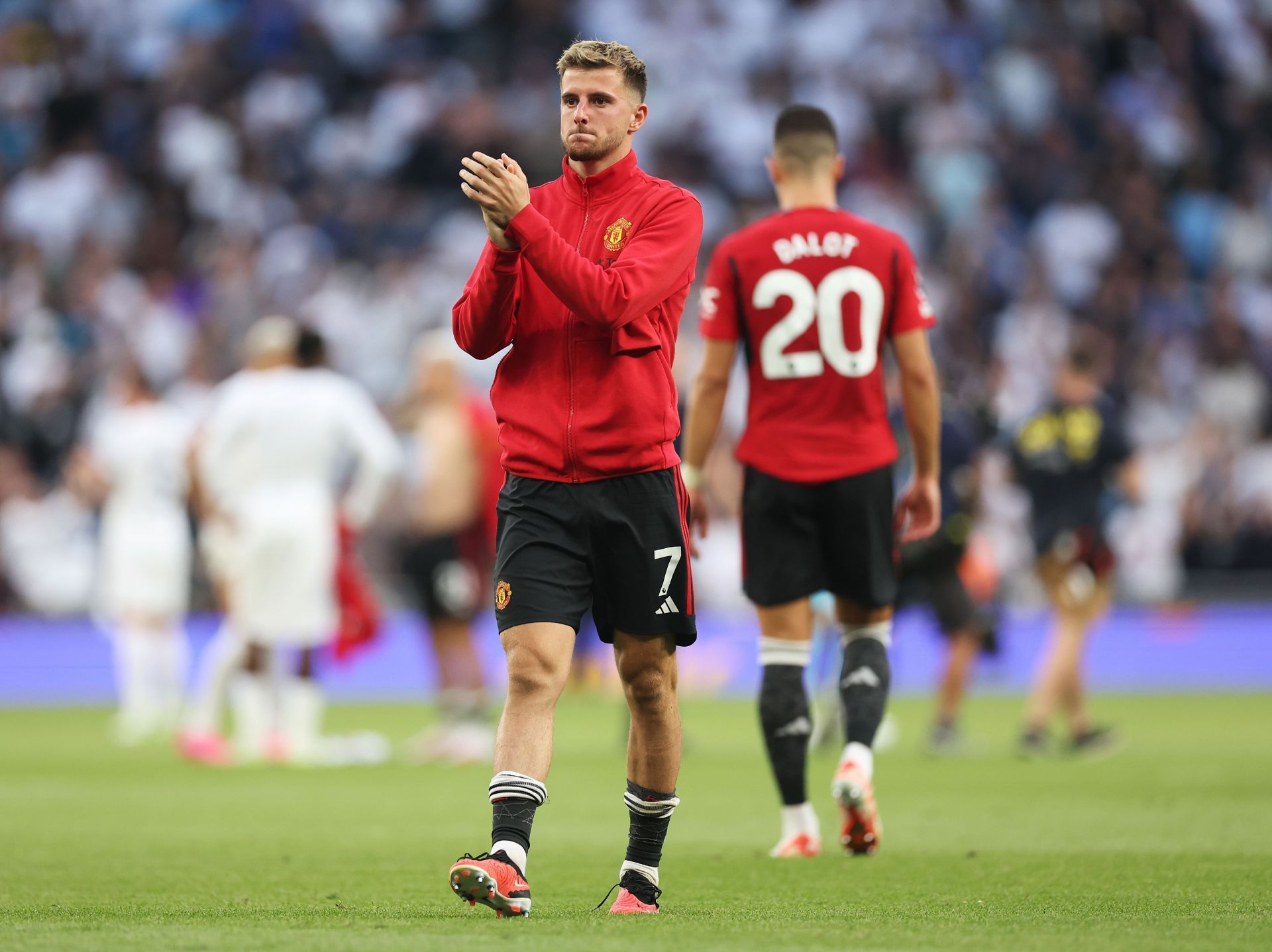 Mason Mount for Manchester United (via Getty Images)