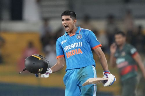 Shubman Gill held up India's innings as wickets fell around him