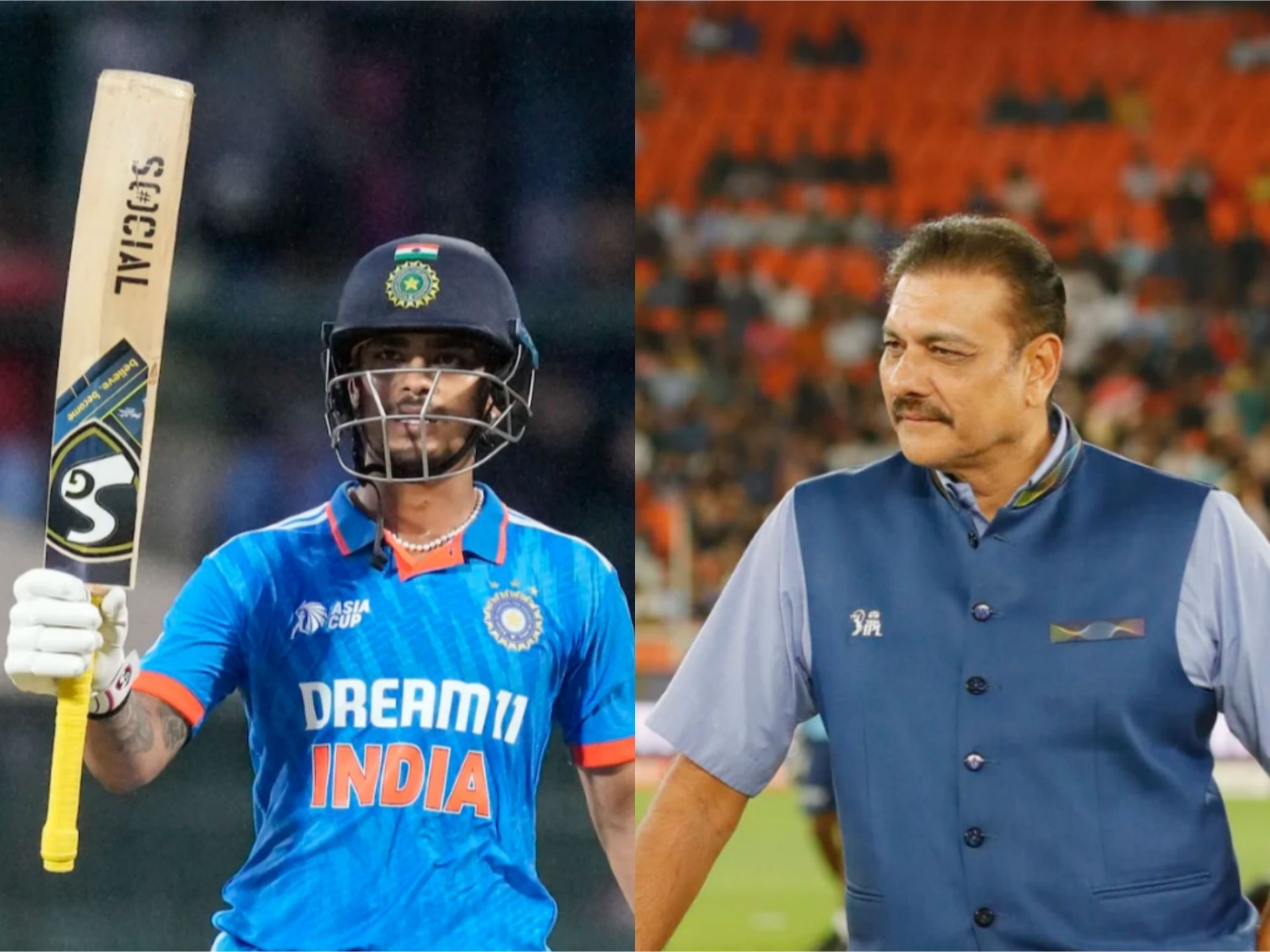 Ravi Shastri lauded Ishan Kishan for his 82 vs Pakistan on Saturday [Getty Images]