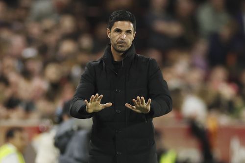 Arsenal manager Mikel Arteta