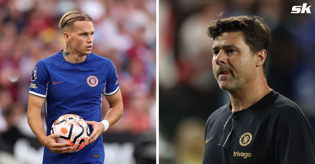 Mauricio Pochettino and Mykhailo Mudryk (via Getty Images)