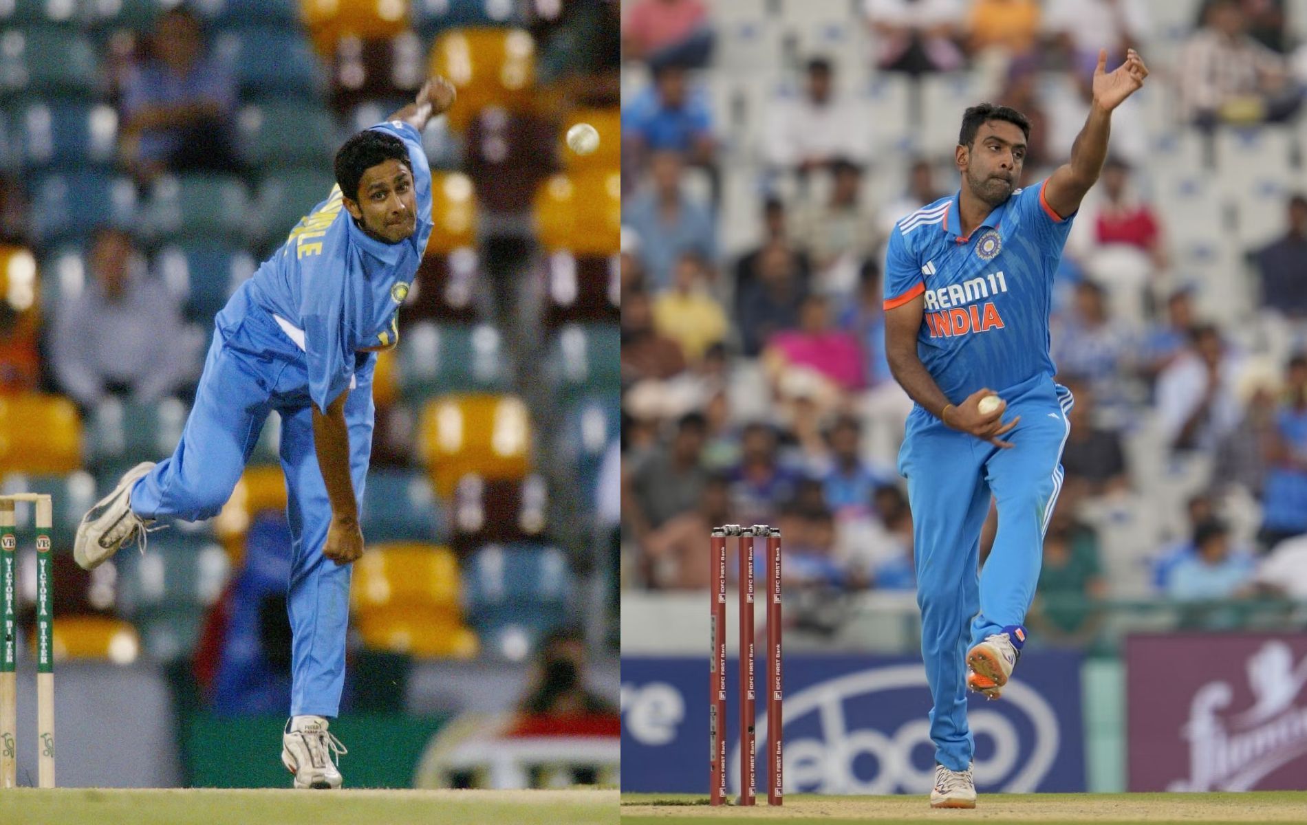 Anil Kumble, Ravichandran Ashwin 