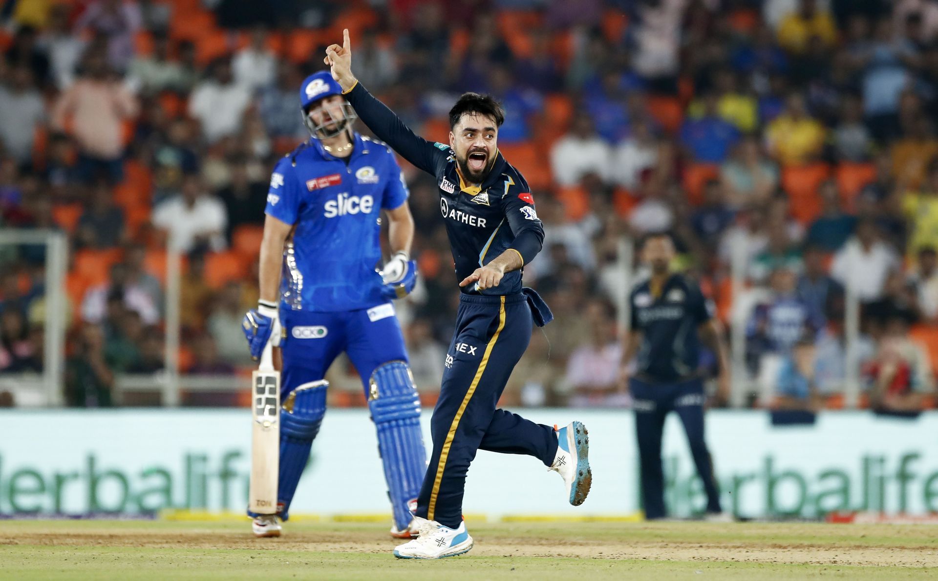 The Afghanistan leg-spinner has claimed 139 scalps in 109 IPL matches at an average of 20.76. (Pic: Getty Images)
