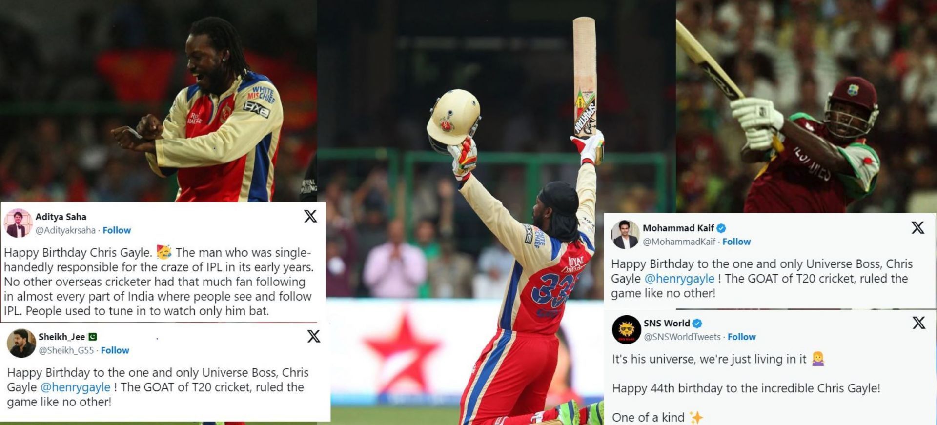 Chris Gayle has almost every batting record in T20 cricket