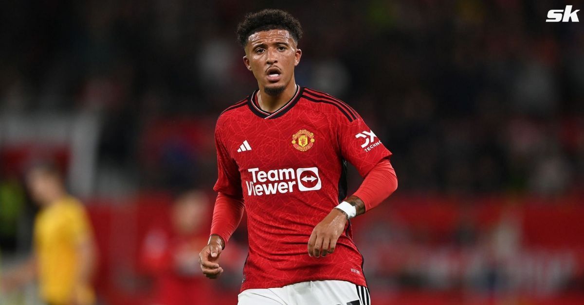 Manchester United attacker Jadon Sancho