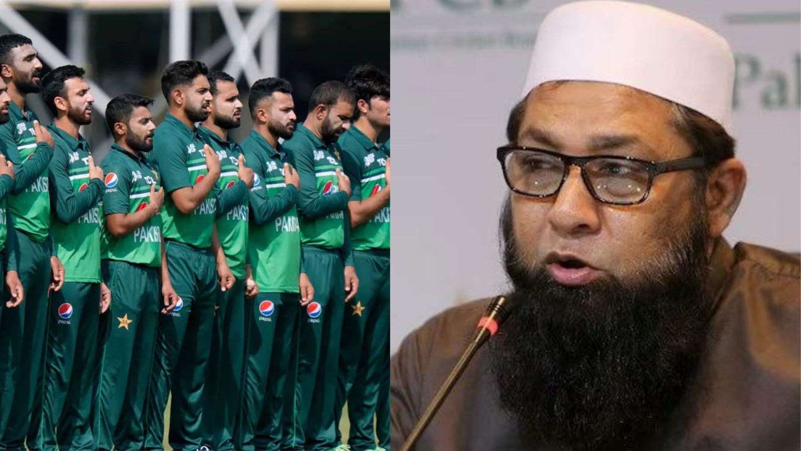 Inzaman ul Haq (R) has big decisions to make after Pakistan