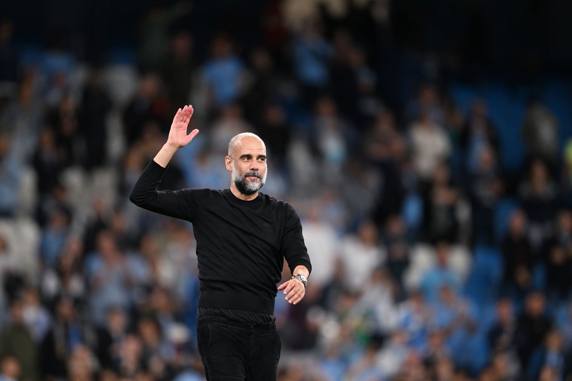 Pep Guardiola (via Getty Images)