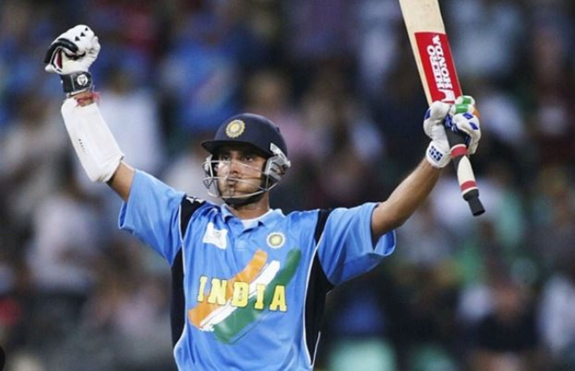 Ganguly was one of India's best ODI batters in the 1990s and 2000s.