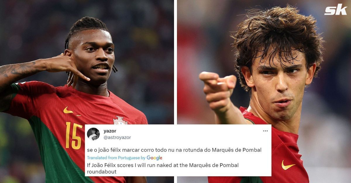 Portugal stars Joao Felix and Rafael Leao