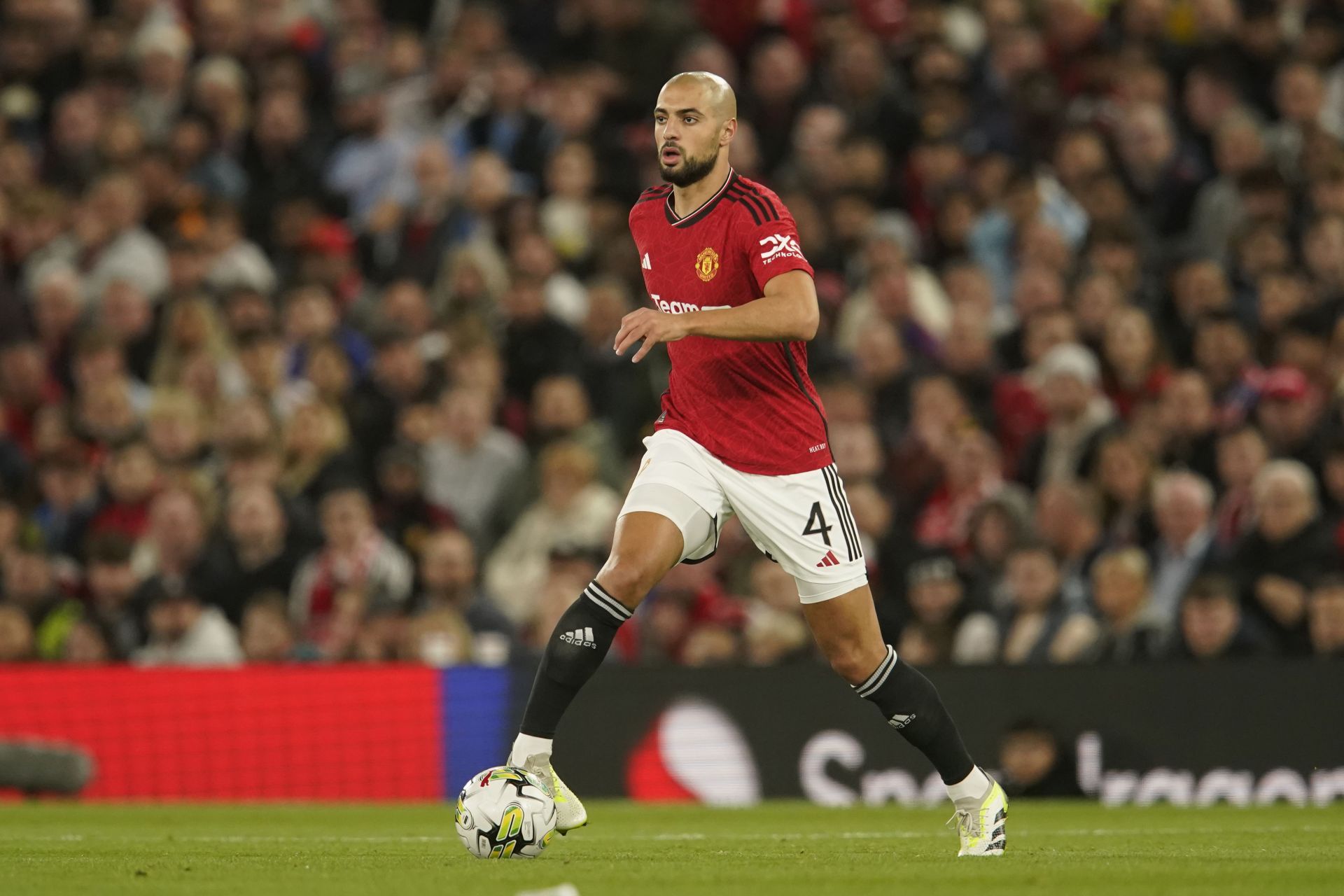 Sofyan Amrabat has hit the ground running at Old Trafford.