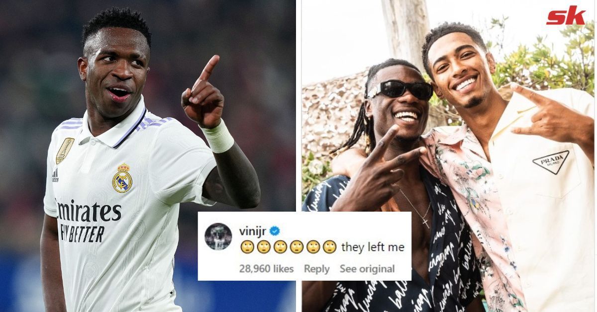 Real Madrid star had a social media exchange with Jude Bellingham