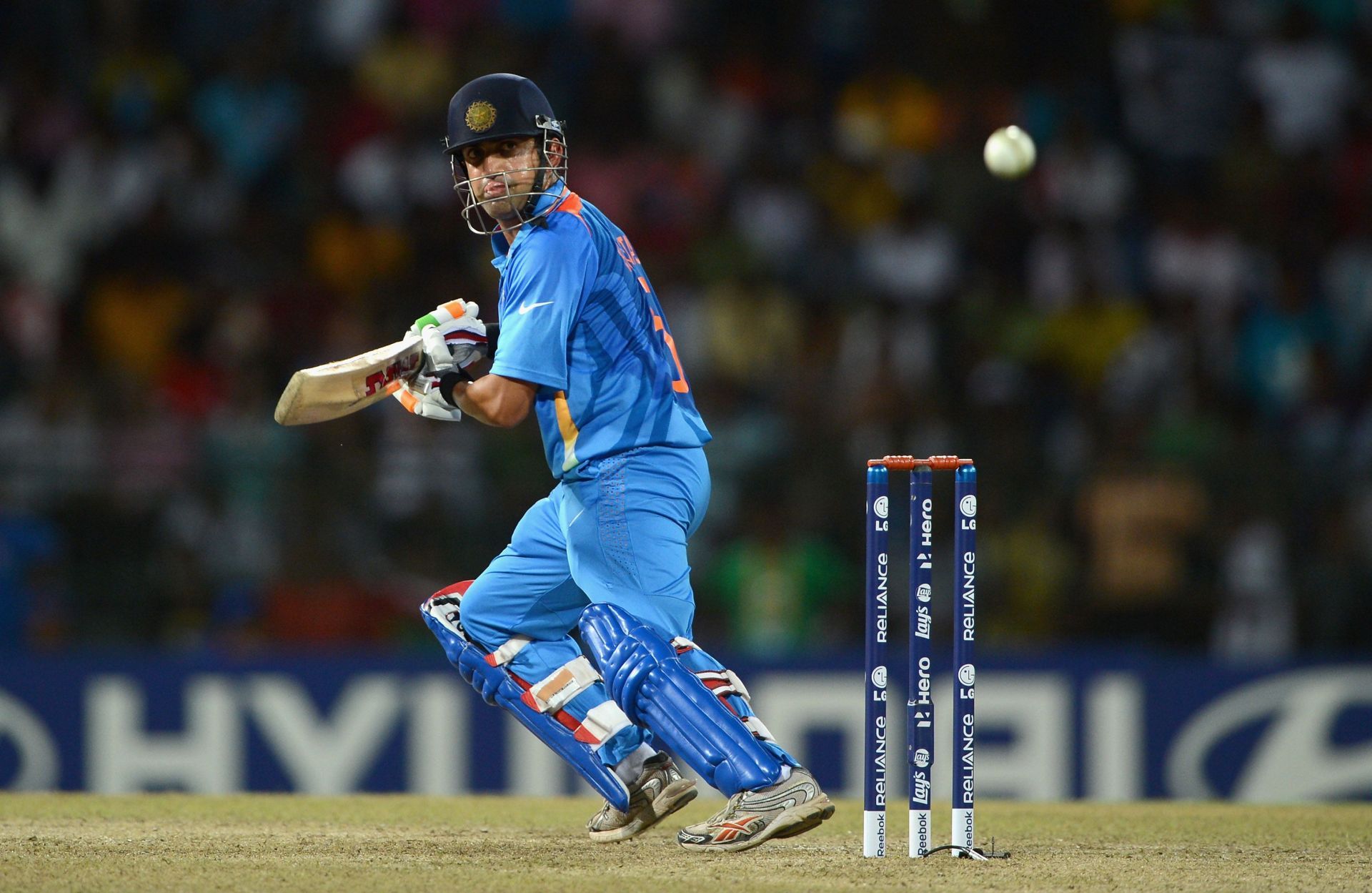 Gautam Gambhir stood tall under pressure against Pakistan in the Asia Cup in 2010 (File image).