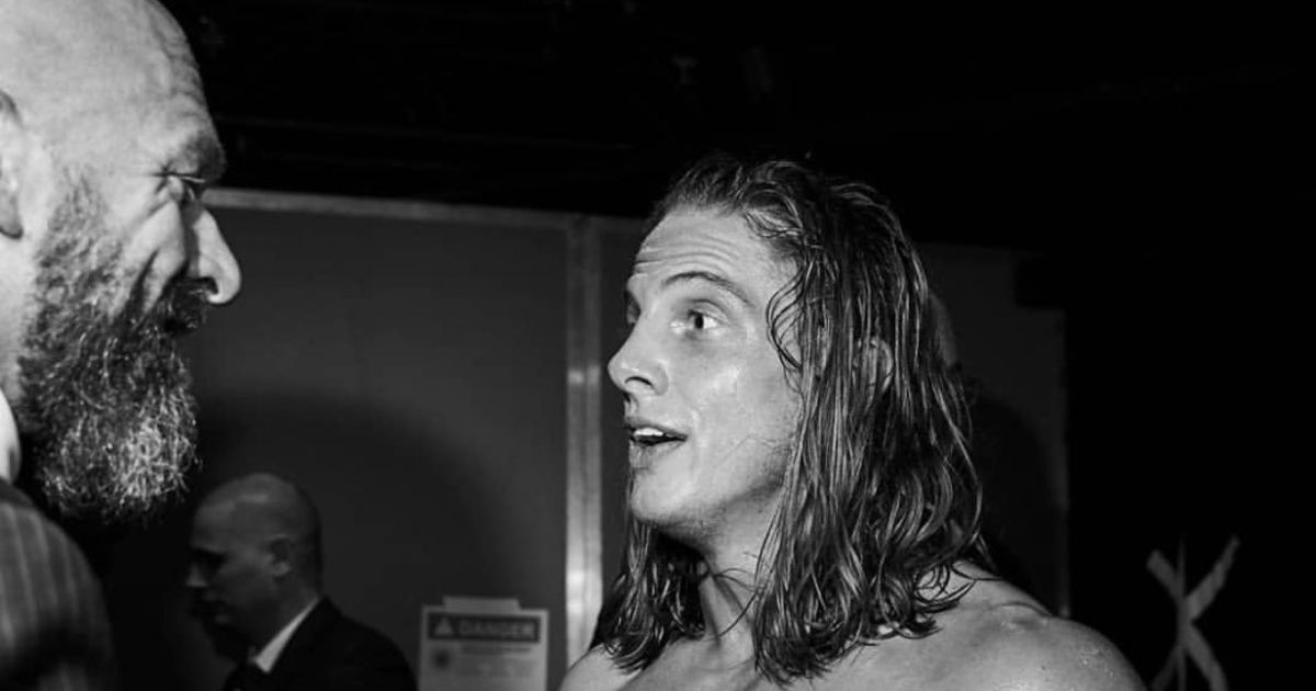 WWE CCO Triple H and Matt Riddle.