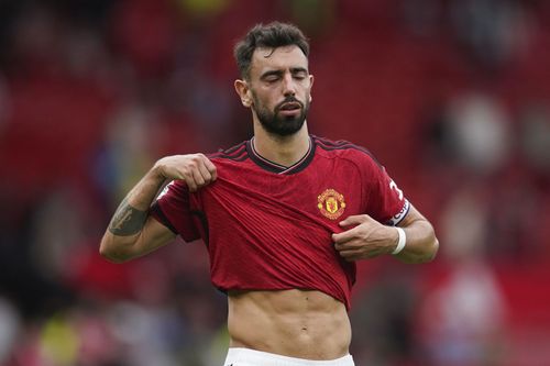 Manchester United captain Bruno Fernandes