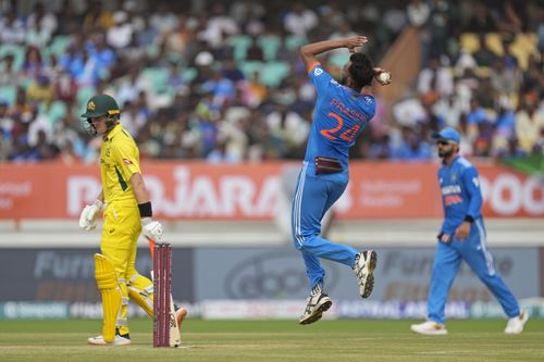 Prasidh Krishna has been expensive against Australia