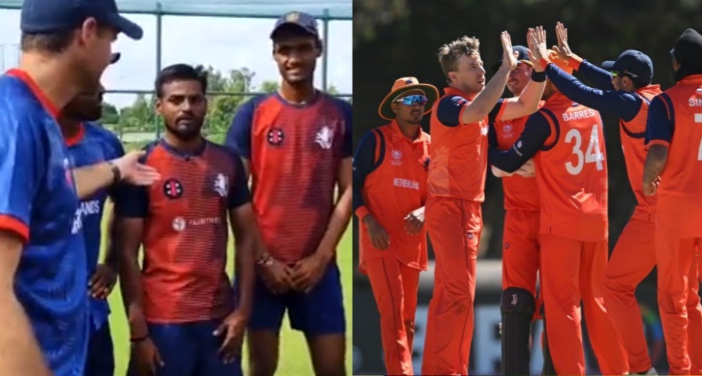 Photo Courtesy: Netherlands Cricket Team Twitter Snapshots