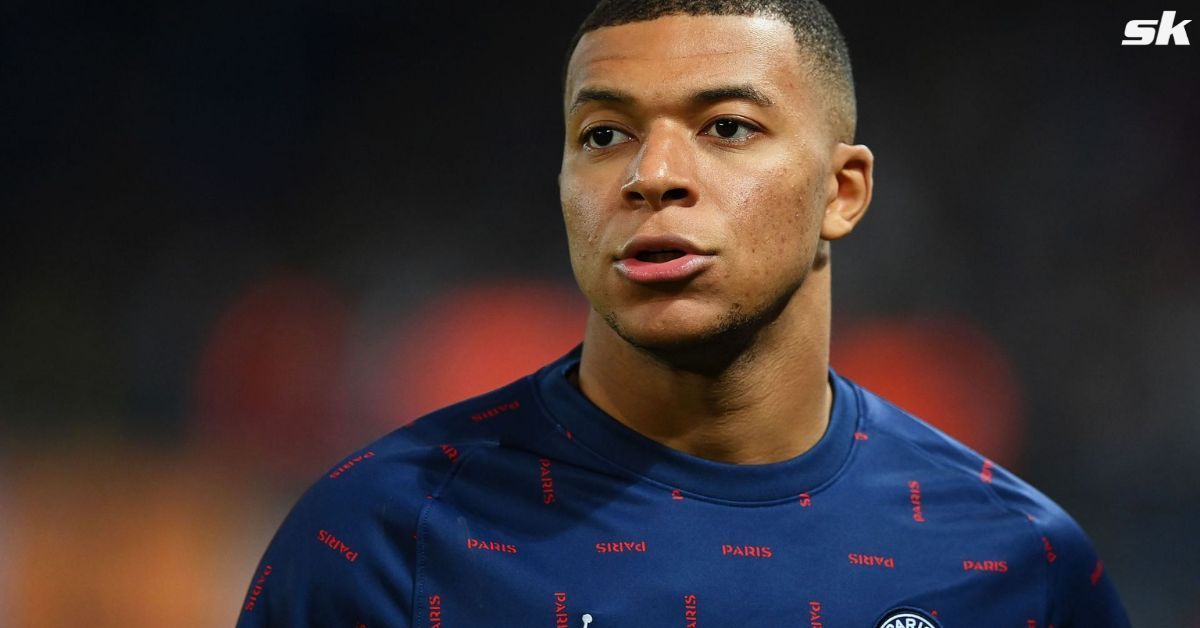 Kylian Mbappe is nursing a knee injury.