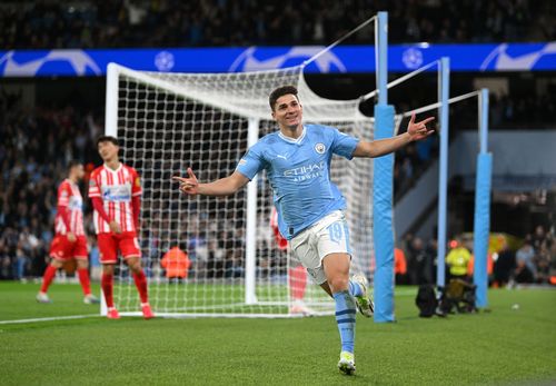 Arsenal appear to admire Manchester City's young superstar.