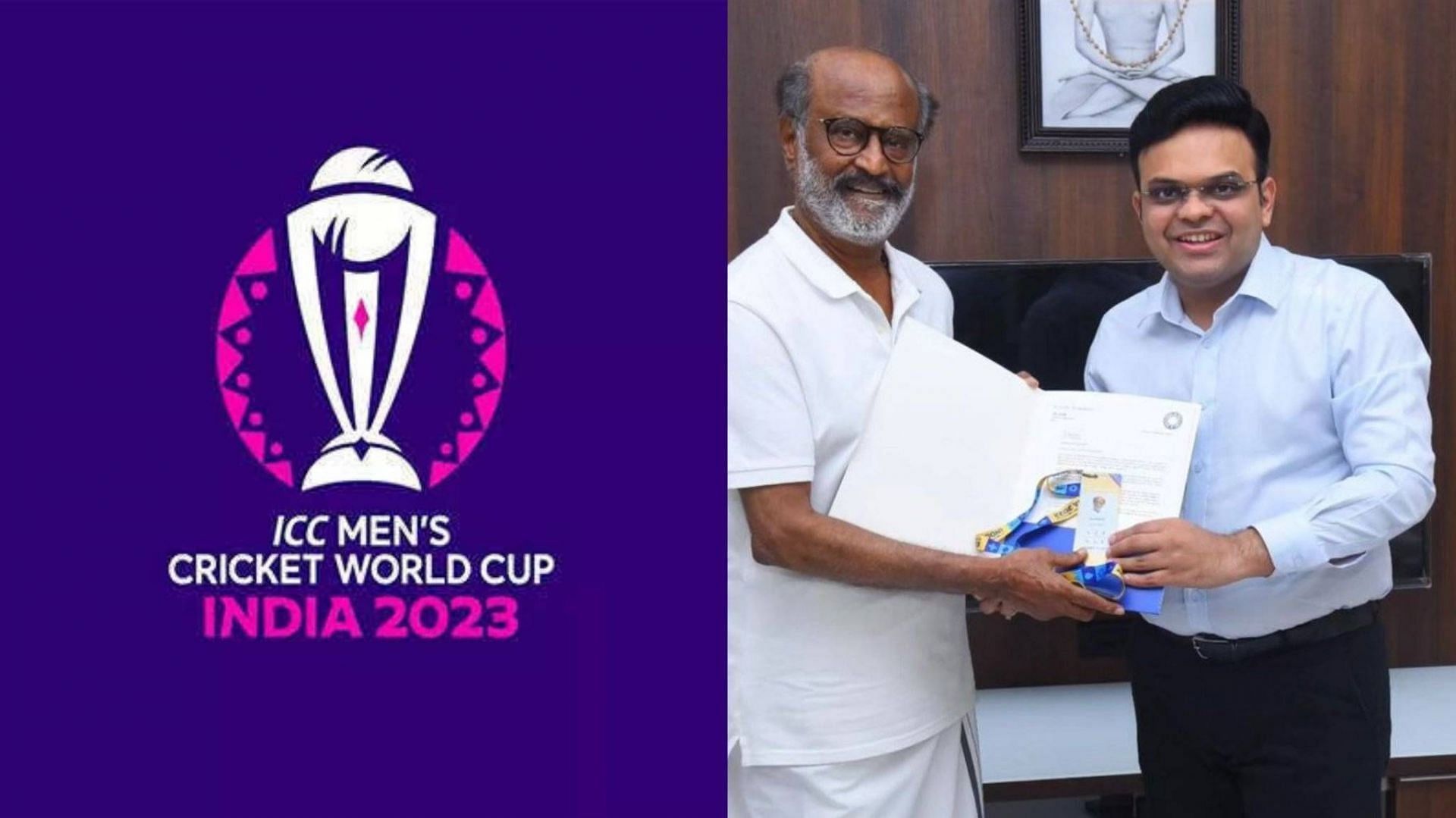 BCCI presented Rajinikanth with a golden ticket