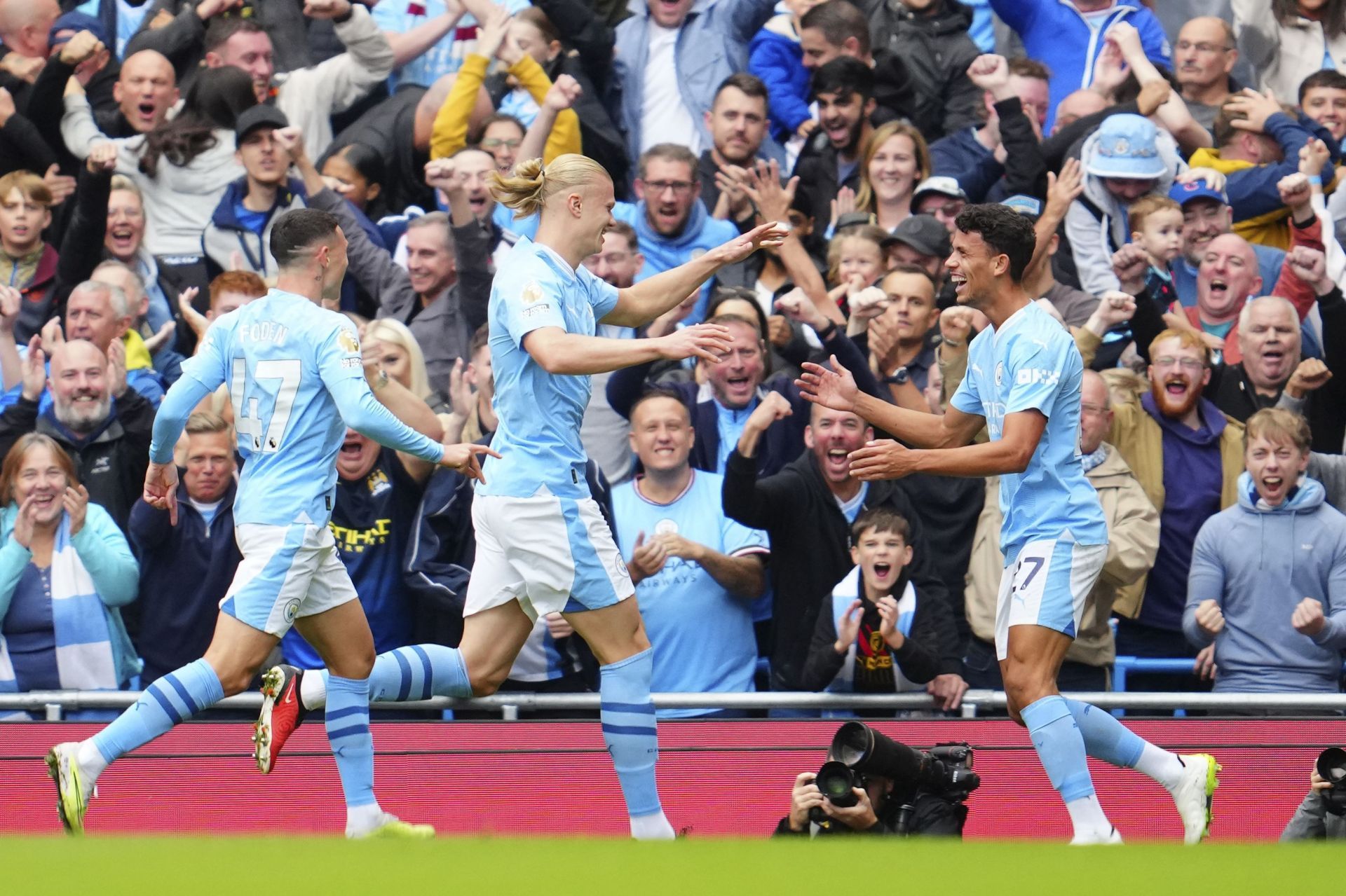 Matheus Nunes looked extremely comfortable Phil Foden ran the game