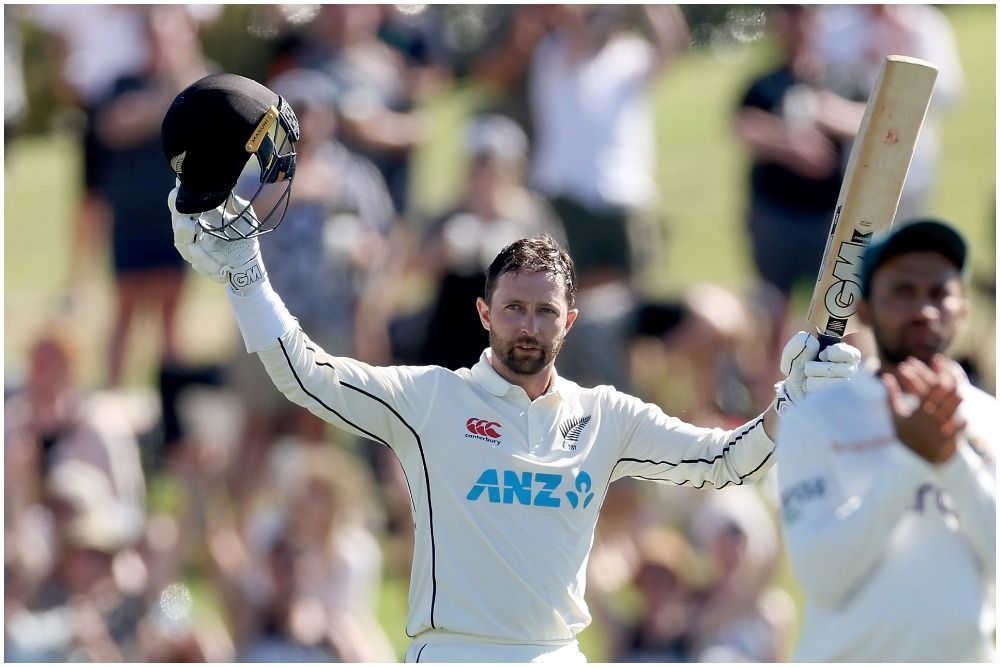 Devon Conway injured his hand after punching his bat