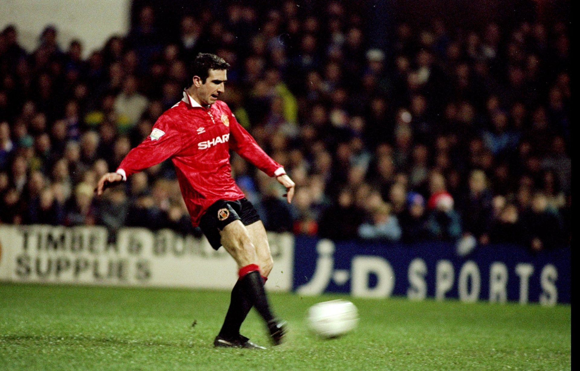 Eric Cantona of Manchester United