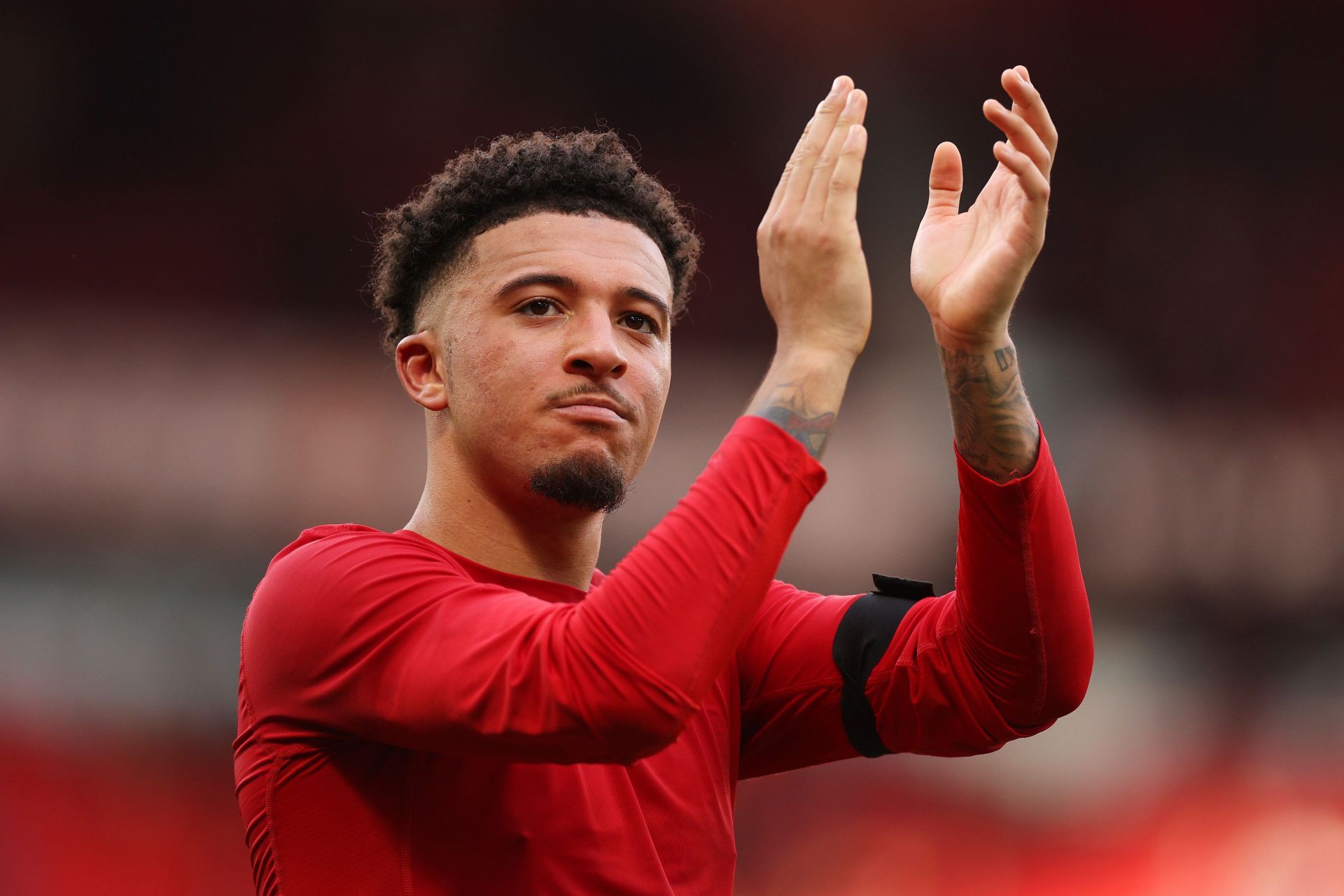 Jadon Sancho could depart Old Trafford in January.