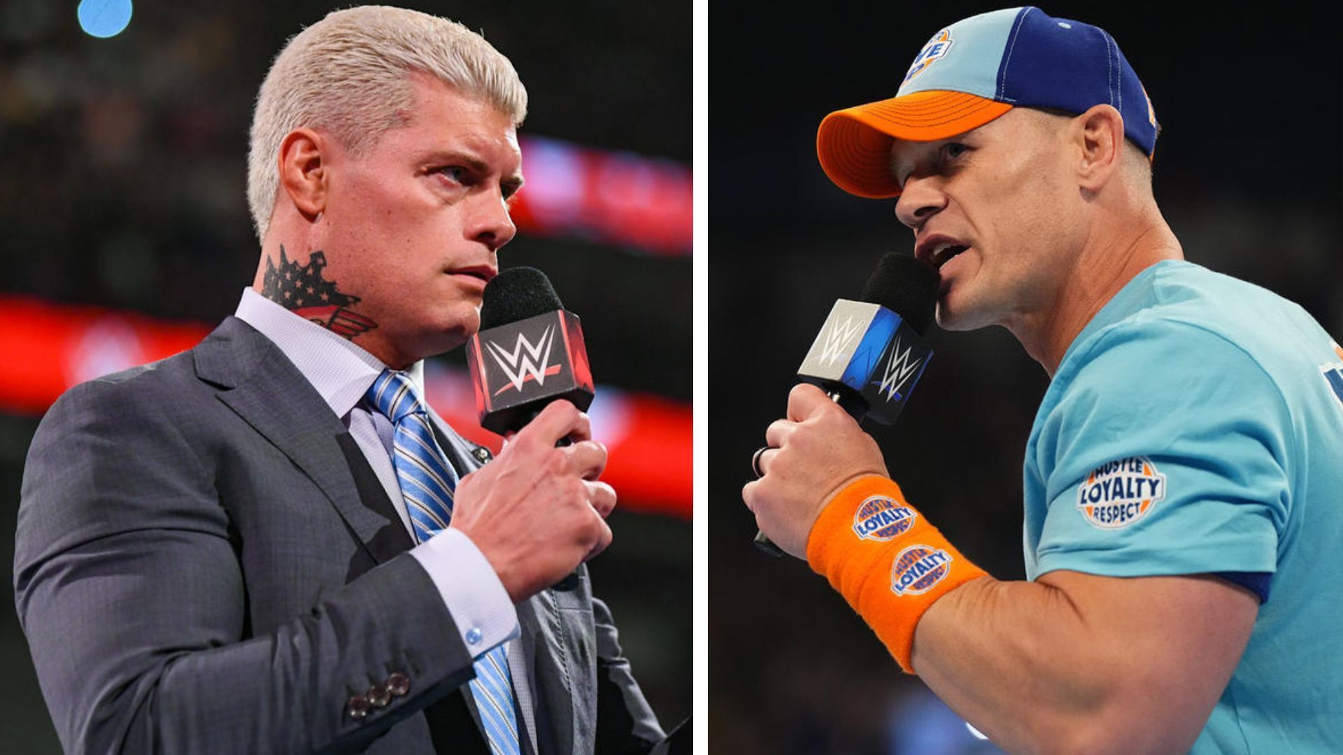 John Cena and Cody Rhodes were present at WWE Payback