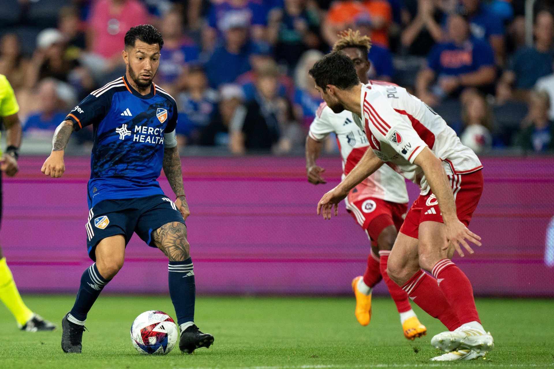 Cincinnati and Charlotte meet for just the fourth time in history 