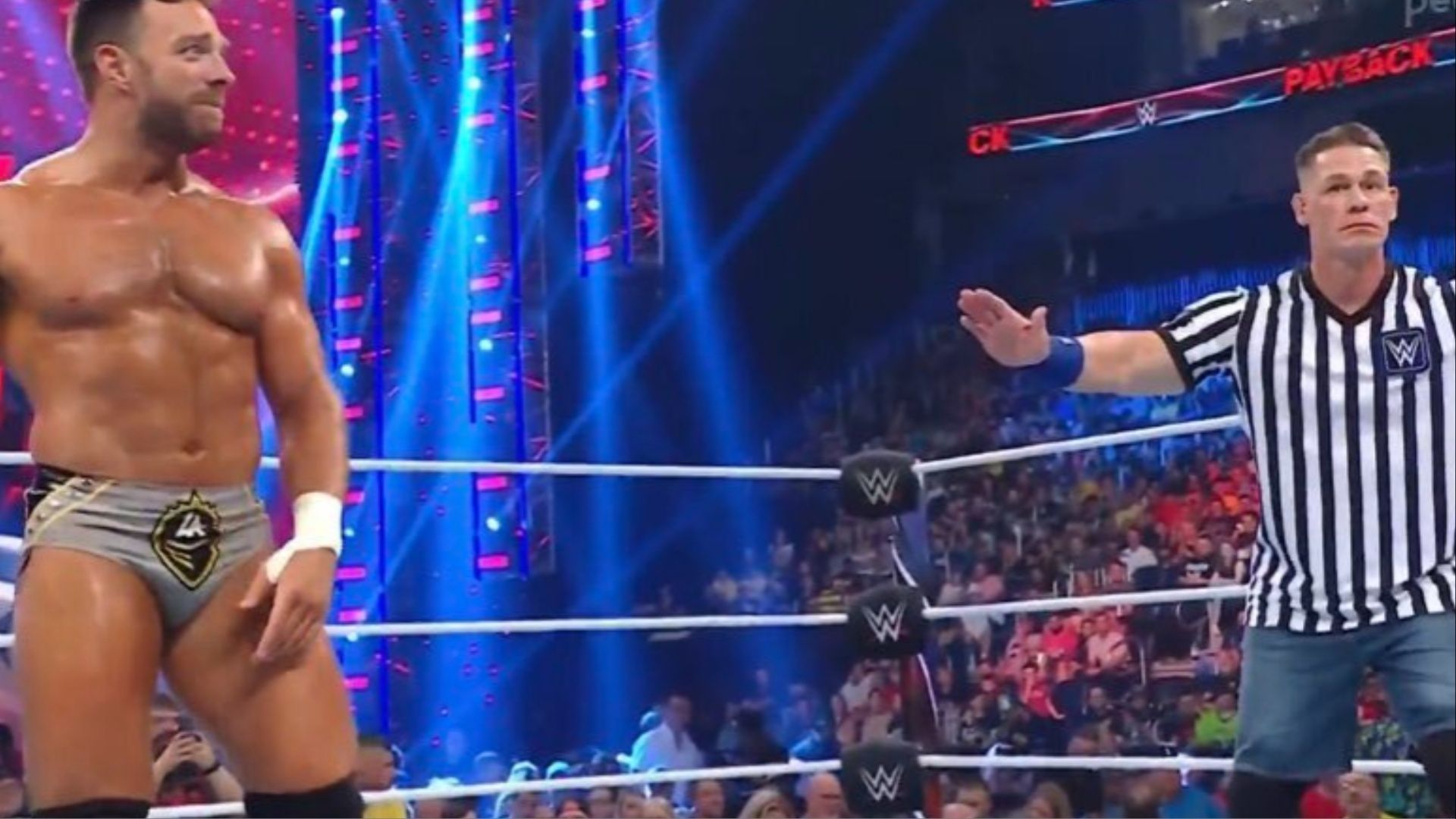 LA Knight and John Cena in the same ring.