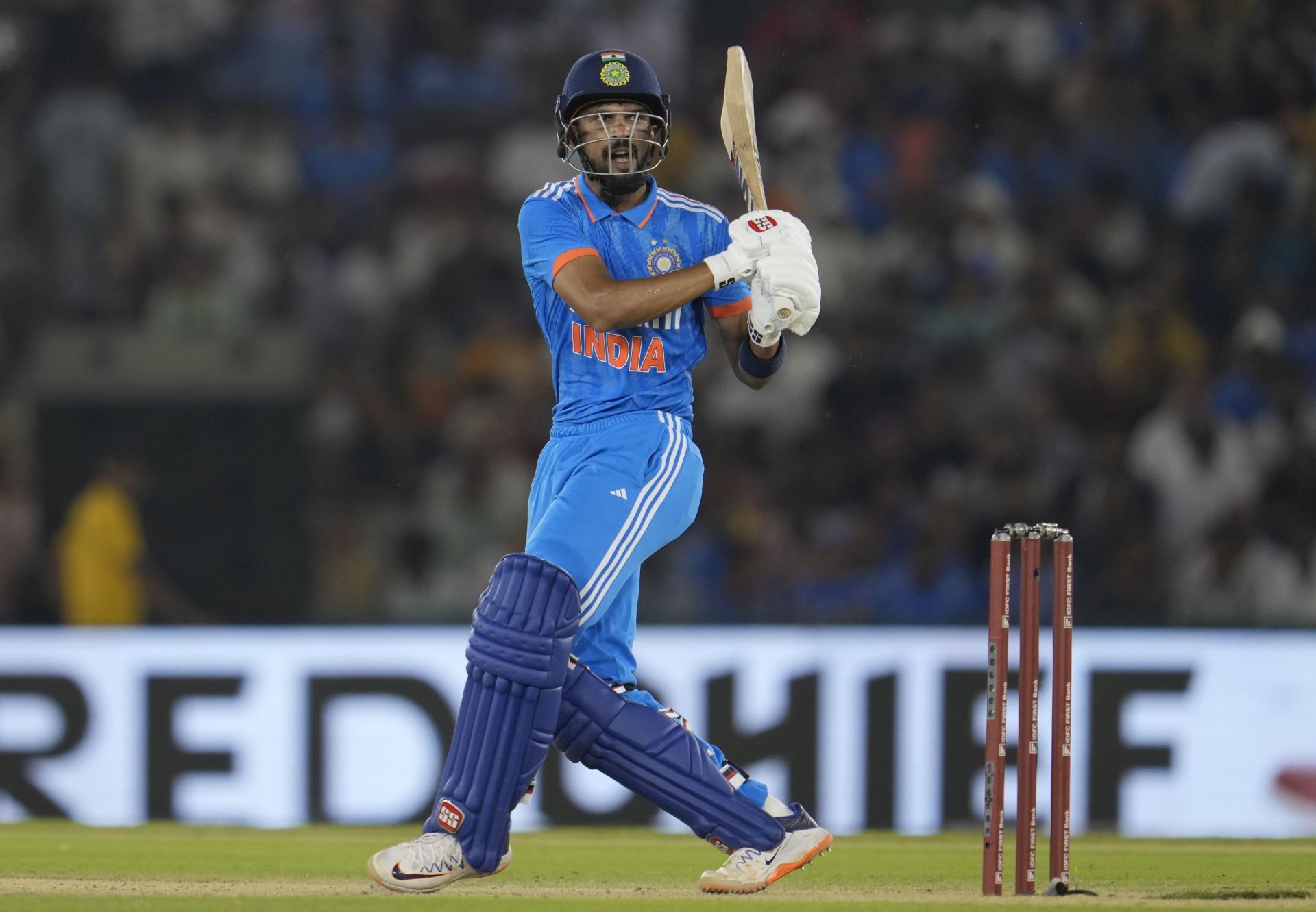 Ruturaj Gaikwad played some delectable shots in his maiden ODI half-century