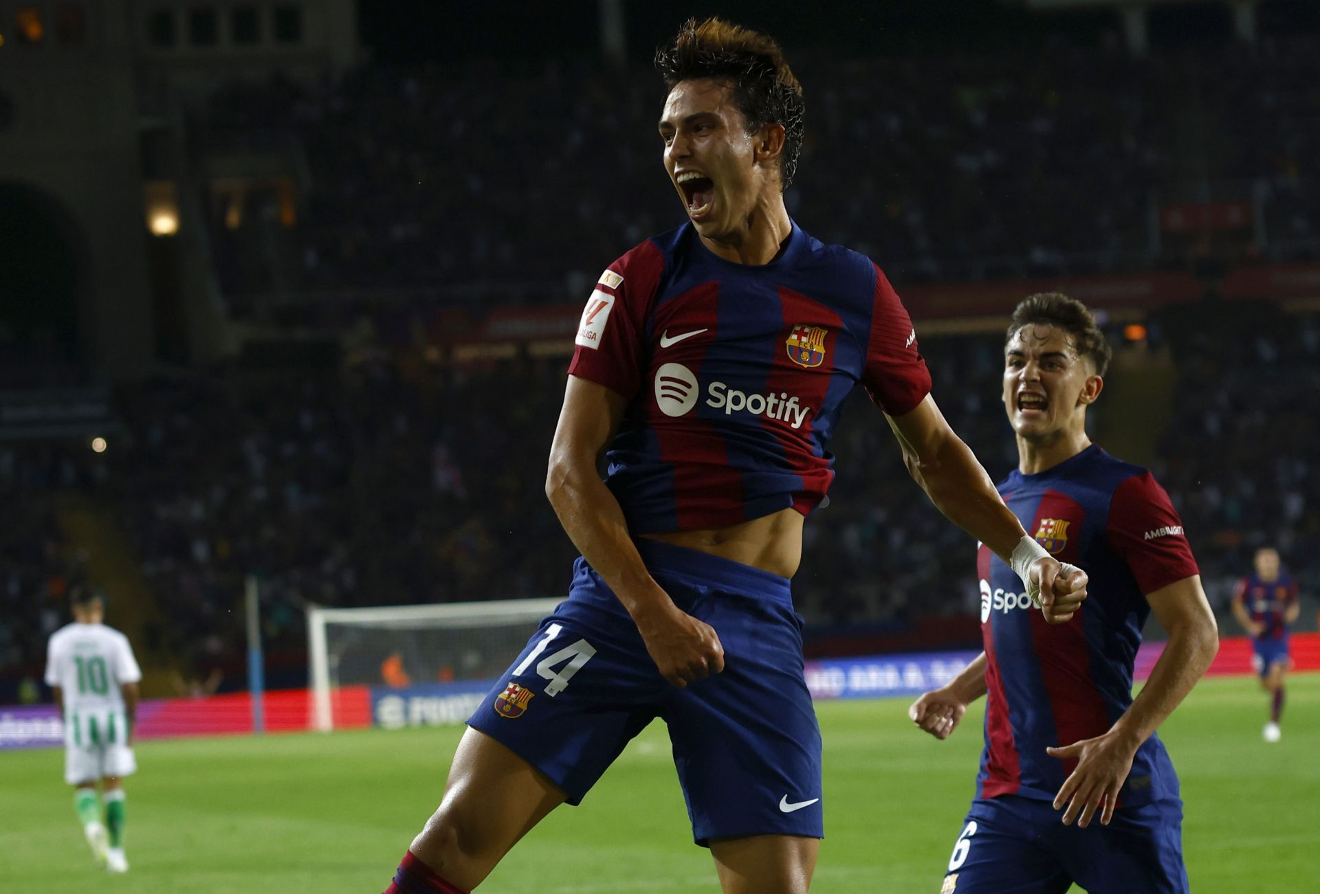 Joao Felix has hit the ground running at the Camp Nou.