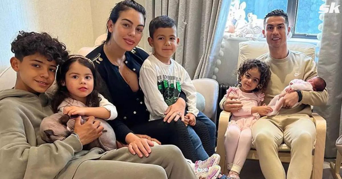 Cristiano Ronaldo and his family