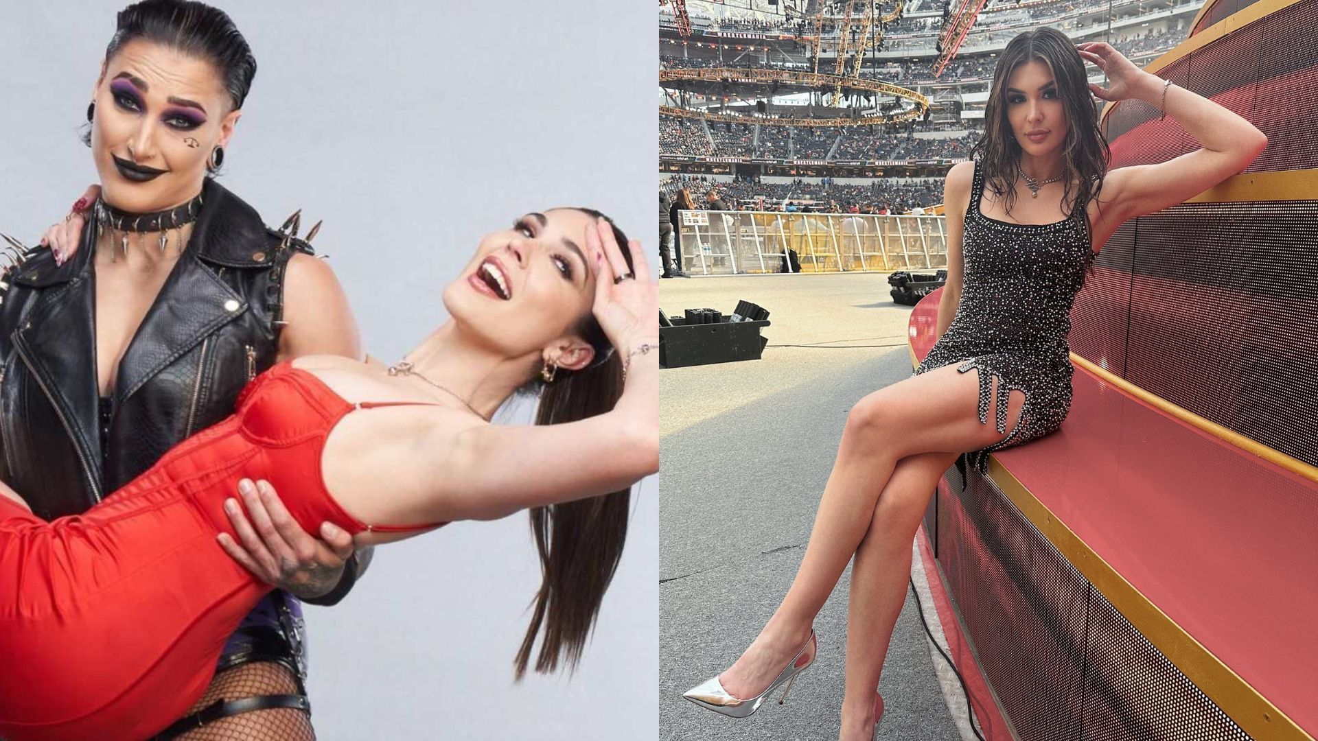 Cathy Kelley is working as a WWE backstage correspondent