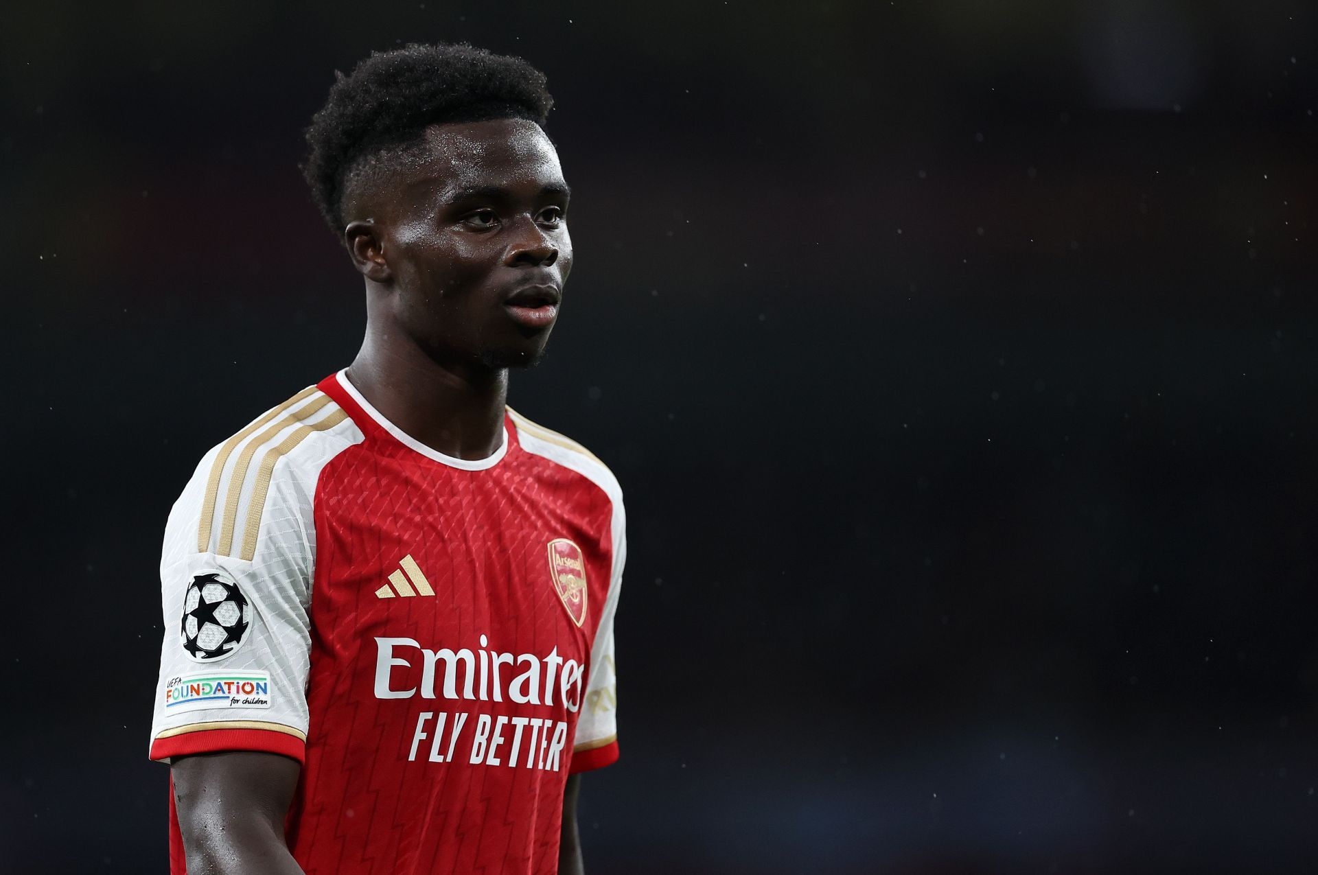 Arsenal FC - Bukayo Saka is ready to face Tottenham Hotspur