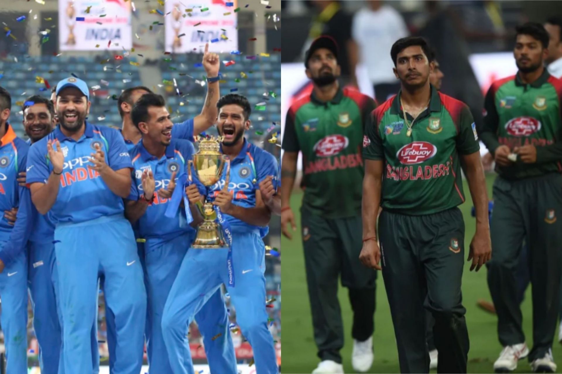 India and Bangladesh met in 2018 for their last Asia Cup match against each other [Getty Images]