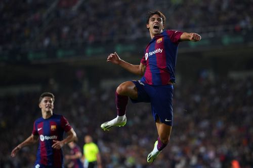 Joao Felix grabbed his first Barca goal.