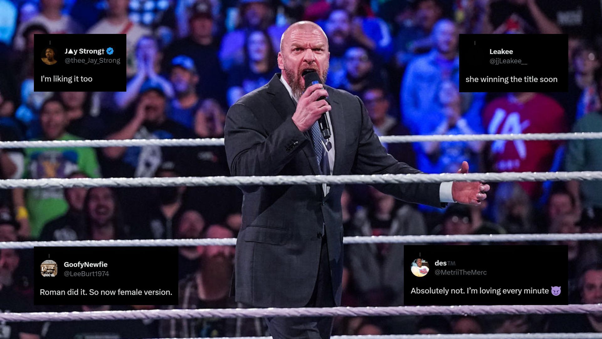 Triple H is the Chief Content Officer of WWE!