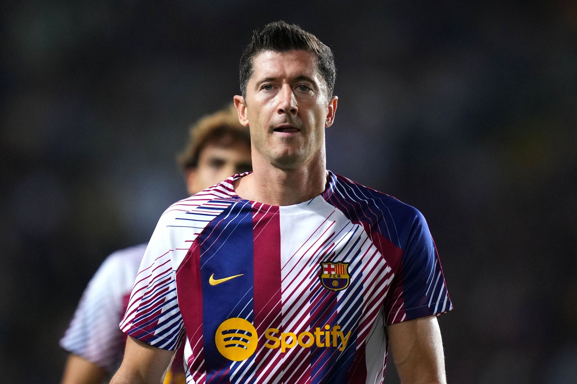 Robert Lewandowski didn&#039;t start at the Iberostar Stadium.