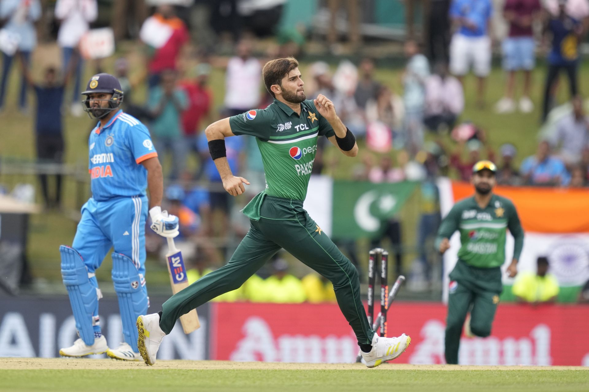 Shaheen Shah Afridi picked up four wickets in Pakistan&#039;s Asia Cup opener against India. [P/C: AP]