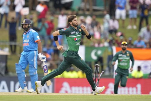 Shaheen Shah Afridi picked up four wickets in Pakistan's Asia Cup opener against India. [P/C: AP]