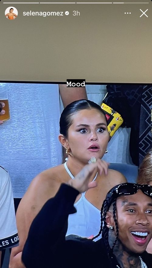 Selena Gomez's reaction to Lionel Messi's miss in Inter Miami match