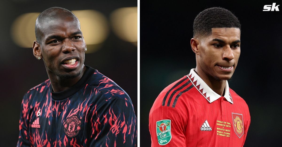 Paul Pogba and Marcus Rashford didn