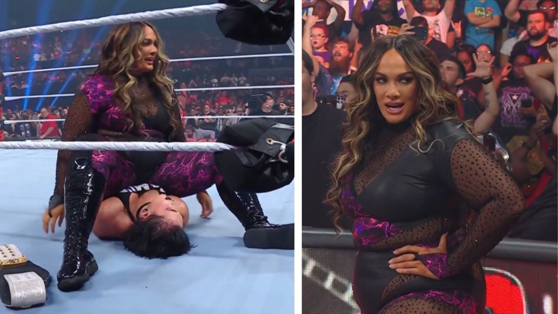 Nia Jax made her shocking WWE return on RAW